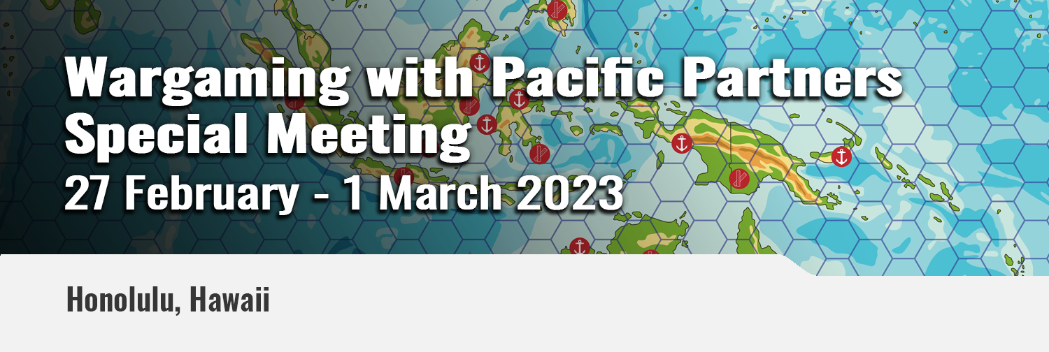 Wargaming with Pacific Partners