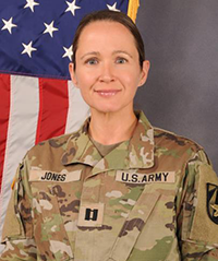 Headshot of CPT Rachell Jones, PhD