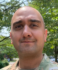 Portrait of MAJ Jaison Desai, PhD